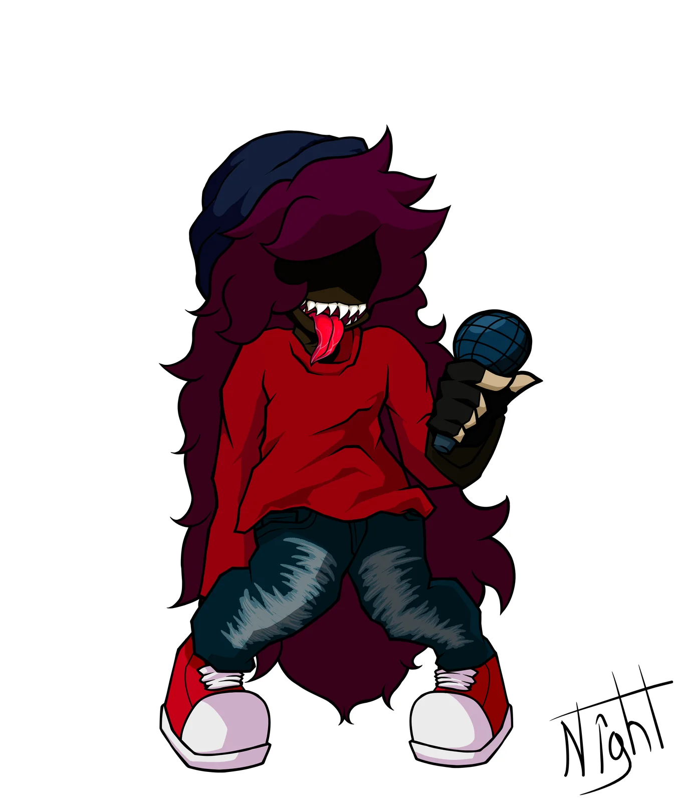 Pose idle descartada de Kamer para Week 2